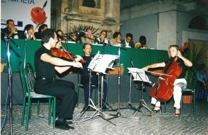 Un momento della cerimonia di consegna del Premio Energheia 2000