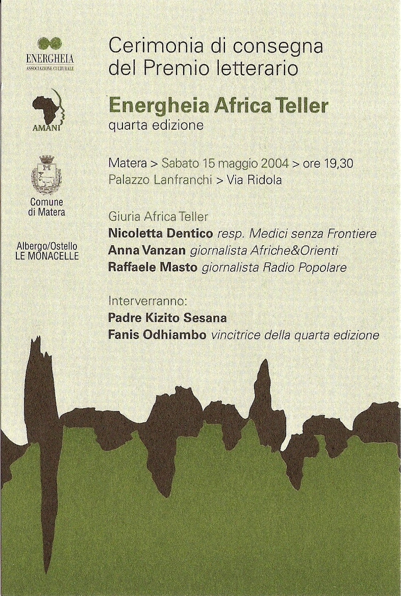 I finalisti del premio africano 2004