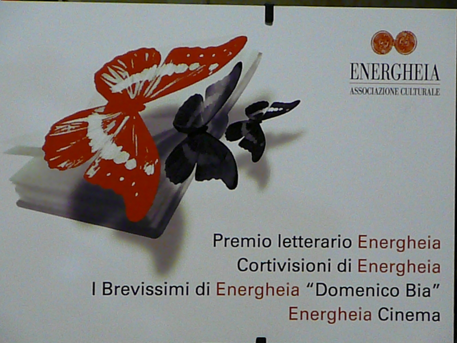 Cerimonia di consegna del Premio Energheia – 14/15 settembre 2007