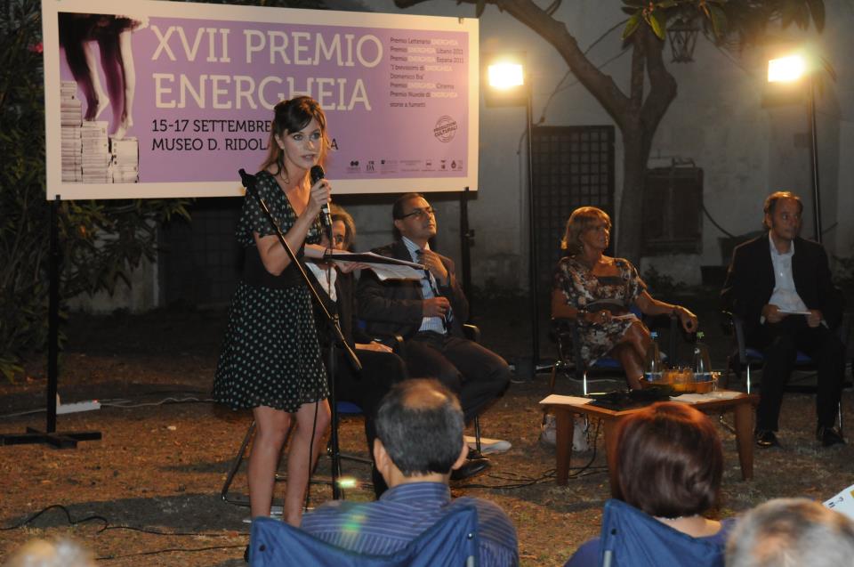 Cerimonia di consegna Premio letterario Energheia 2015.