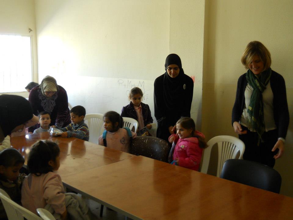 Energheia visita un gruppo di rifugiati siriani_Tripoli 2012