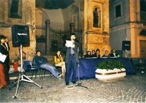 L'attore Luigi Lo Cascio alla Cerimonia di consegna del Premio Energheia 2002