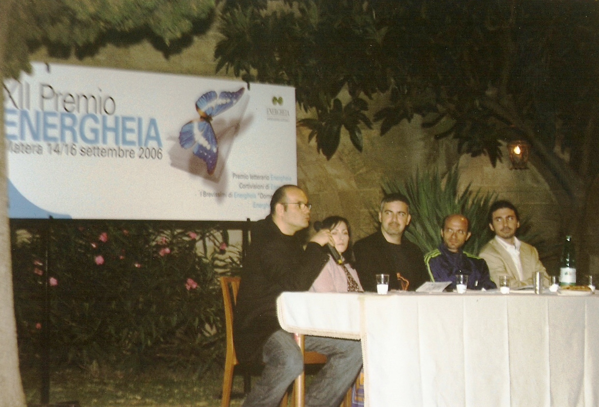 Cadenasso vince l’Energheia. L’autore ligure primo classificato al Premio letterario 2006