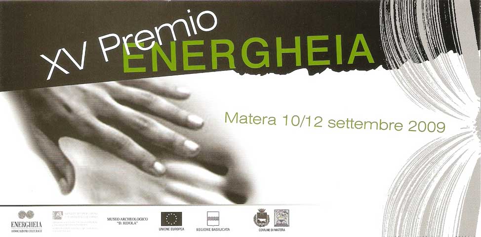 Cerimonia di consegna del Premio Energheia 2009