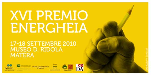 L’invito della Cerimonia di consegna del Premio Energheia 2010