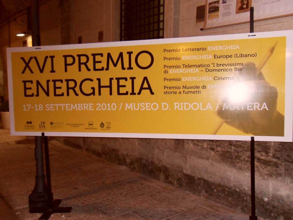 I vincitori del Premio Energheia 2010 – XVI edizione