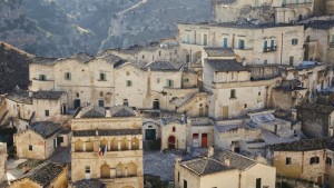 View of Matera, Basilicata, Italy