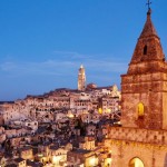 View of Matera, Basilicata, Italy