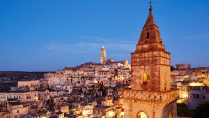 View of Matera, Basilicata, Italy