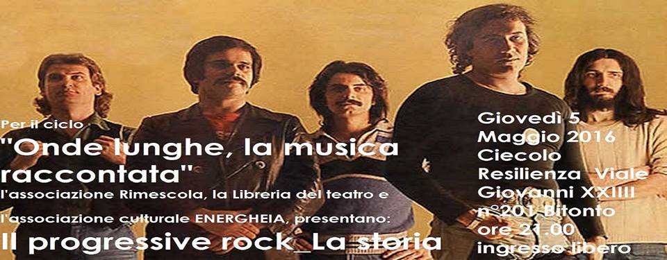 Il Progressive rock italiano_la locandina