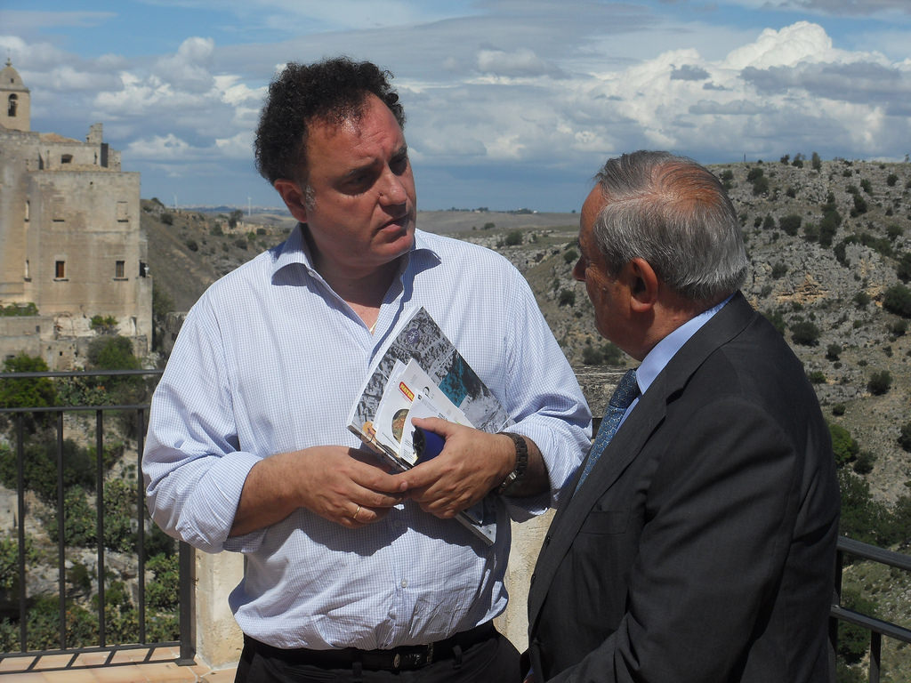 La visita del Consigliere Culturale Ion De La Riva a Matera
