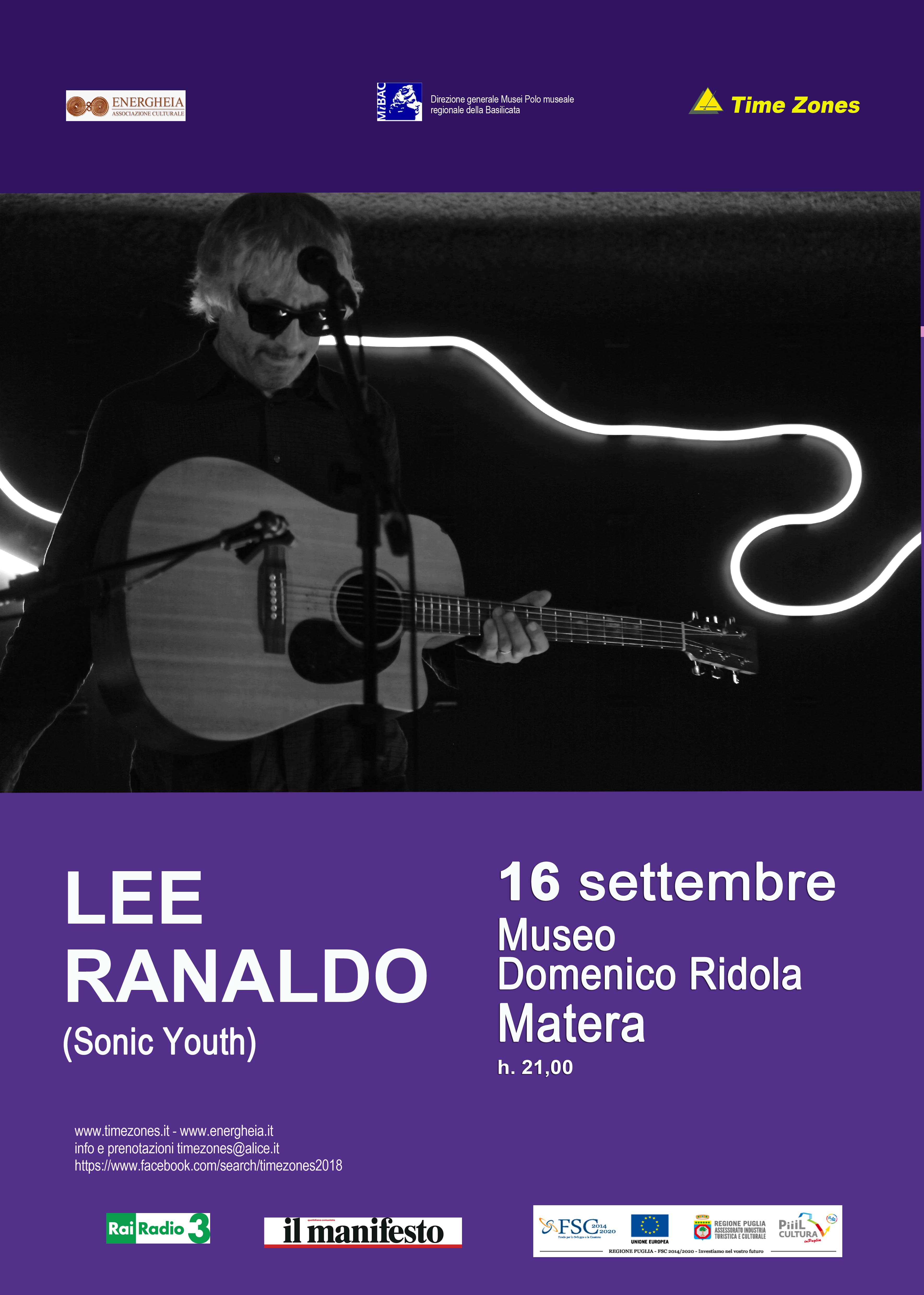 Lee Ranaldo in concerto