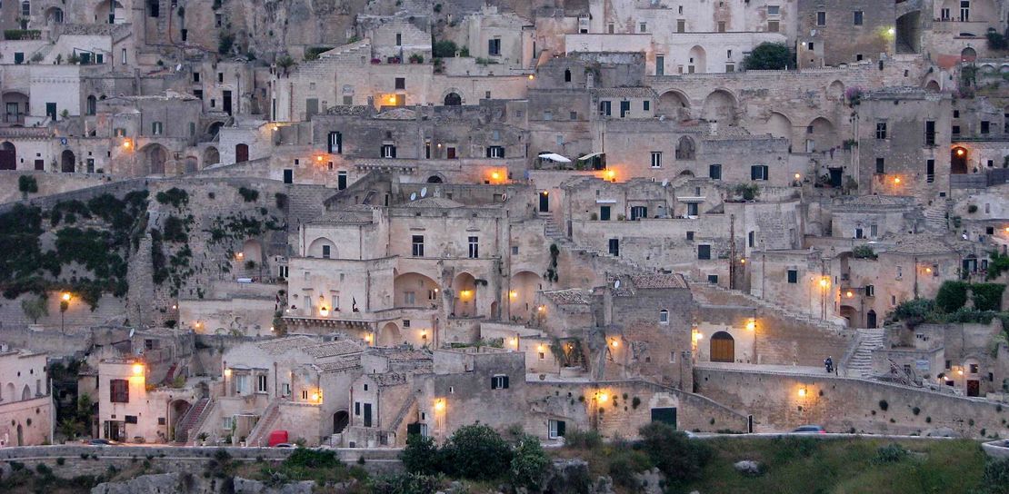 Raggiungere Matera