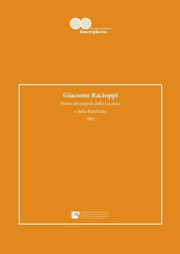 Giacomo Racioppi, Storia dei popoli della Lucania e della Basilicata_1902 II edizione pdf