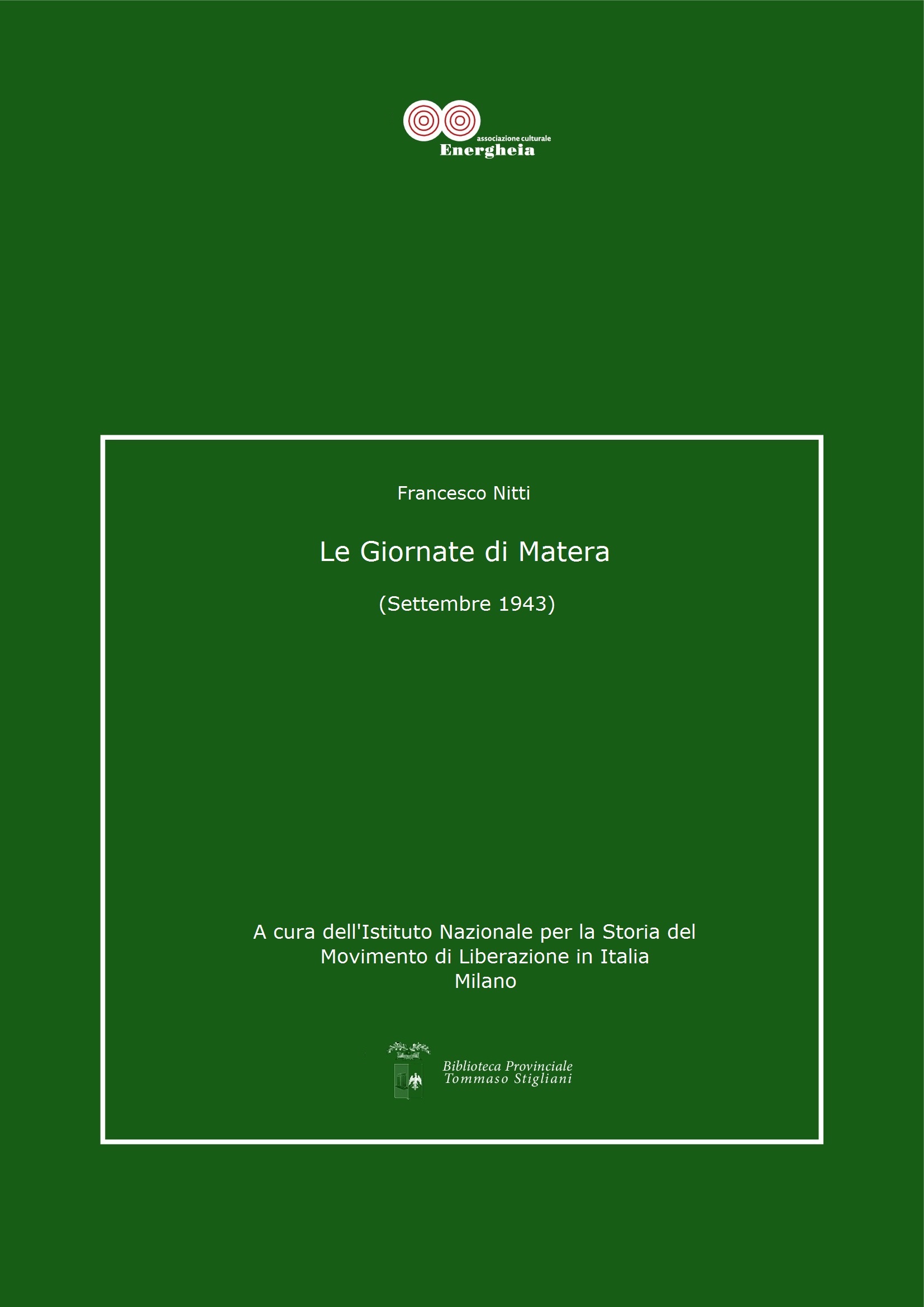 Francesco Nitti, Le Giornate di Matera_Settembre 1943 epub