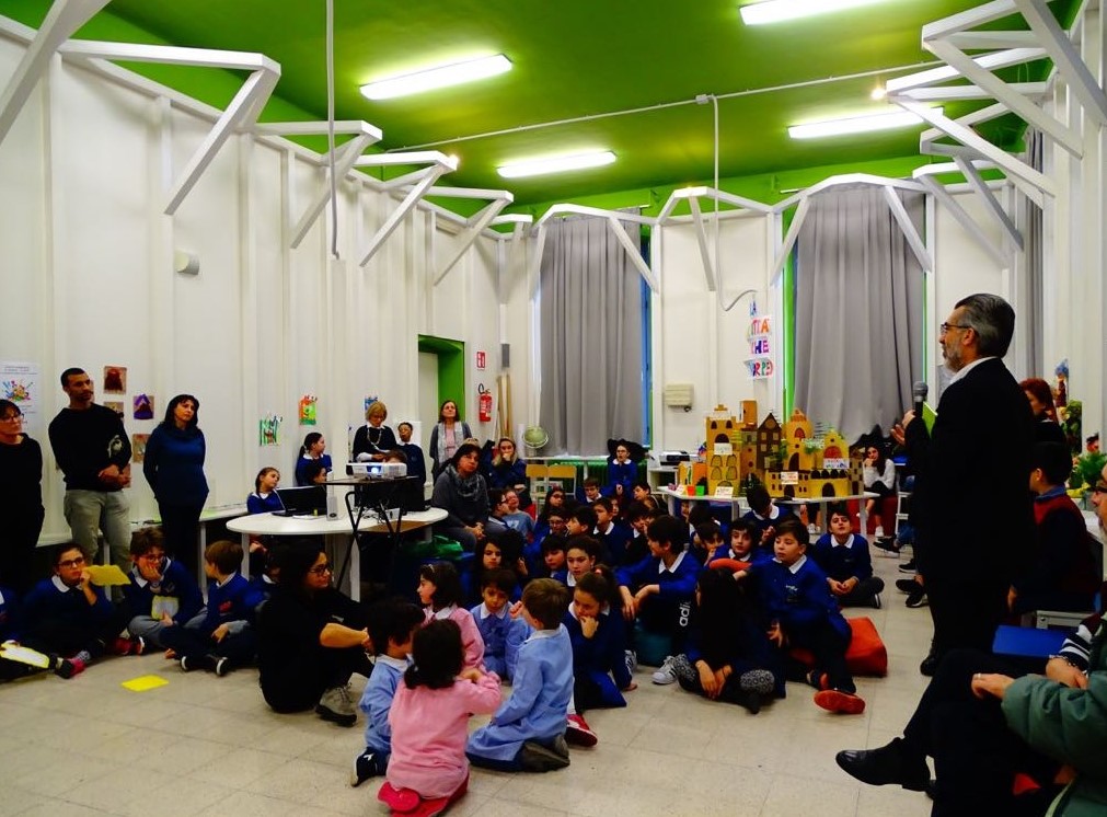 Gli alunni della Scuola “Minozzi-Festa” di Matera incontrano Palo Verri e l’associazione Energheia