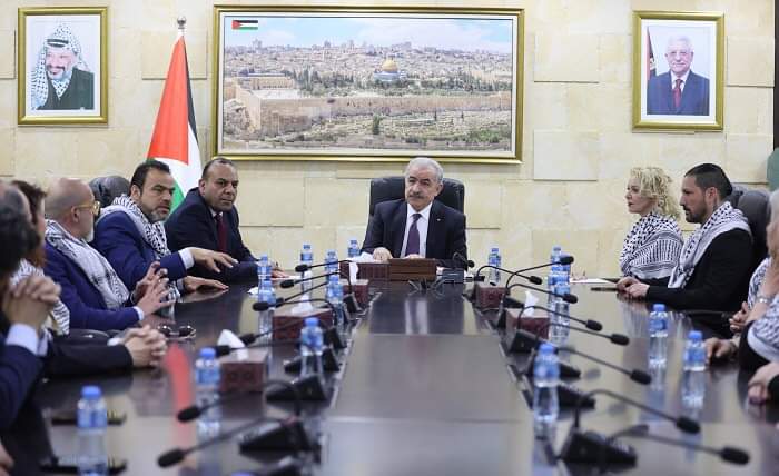 Viaggio in Terra di Palestina – settima parte. Incontro con il Primo Ministro dello Stato di Palestina Prof. Mohammad Shtayyeh