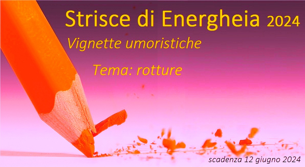 Strisce di Energheia, vignette umoristiche. Il bando 2024